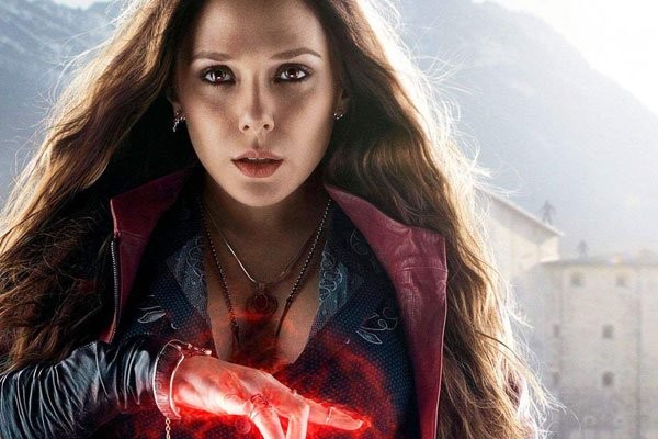 复联二绯红女巫露胸图 万磁王二女儿继承衣钵