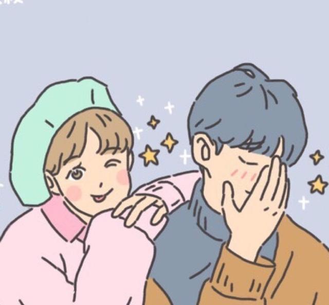 动漫情侣头像超级可爱