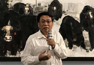 ​油画院院长杨飞云：以妻子为模特，6幅画拍出7179万的天价