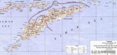 ​地图上的那些岛屿（14）帝汶岛（Timor）