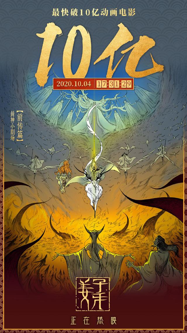 十部顶级动画电影姜子牙（电影姜子牙票房破10亿）(1)