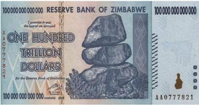 ​人类货币史上的奇迹：津巴布韦