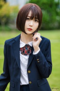 ​可爱美丽的小姐姐，好清新唯美的感觉。