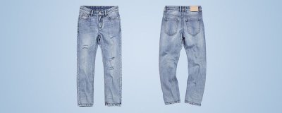 ​浅色牛仔裤可以配黑色上衣吗