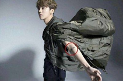 ​鹿晗身上的三处纹身，你知道是什么意思吗？