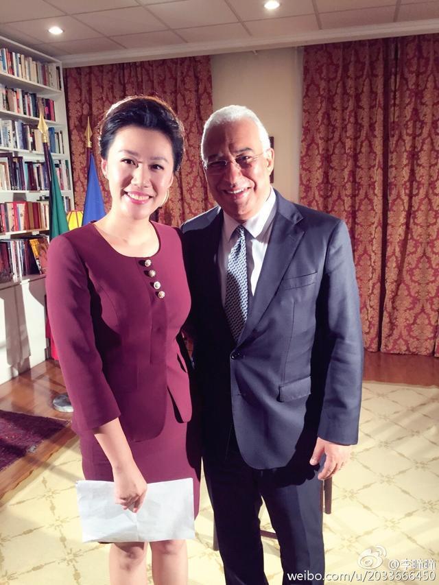 央视主持人李瞳瞳：在采访中……