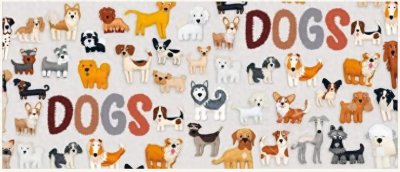 ​【布艺手工】不织布制作可爱小狗2，三种狗狗的纸样~