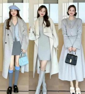 ​冬天也能穿“裙子”！给你分享24套搭配范例，温柔优雅又显瘦