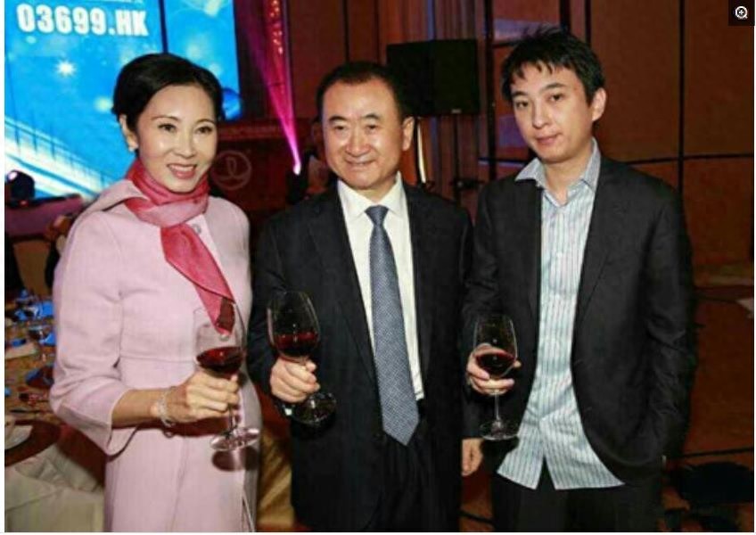 王健林老婆林宁,自己拥有投资集团,气质不凡,背景深厚