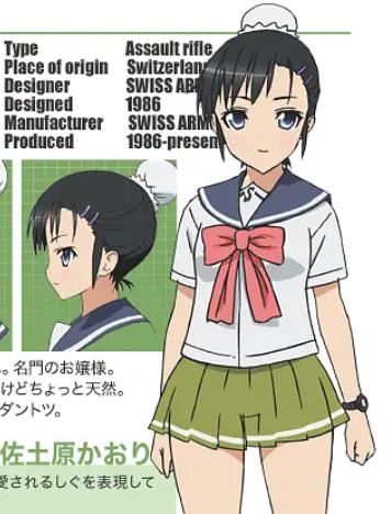 希格(SG550)动漫人物壁纸