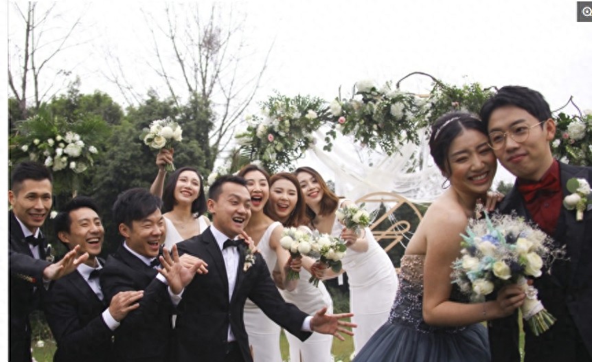 奥运五金王邹凯大婚:中国“体操天团”到场祝贺