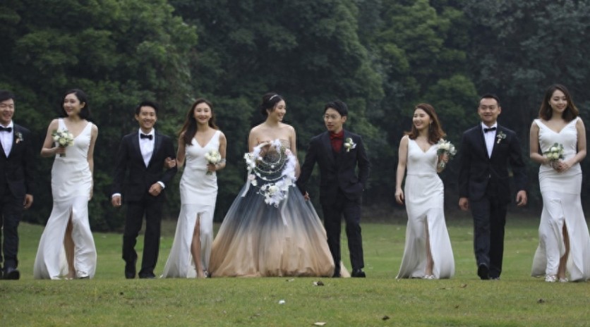 奥运五金王邹凯大婚:中国“体操天团”到场祝贺