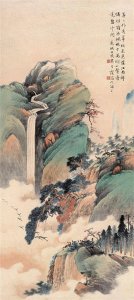 ​吴青霞山水画赏析