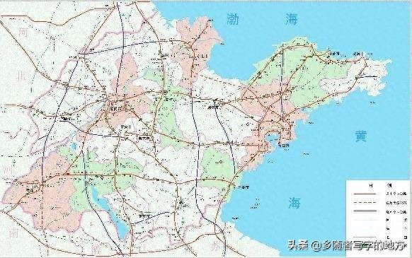 山东省高速公路网中长期规划图,山东人收藏了