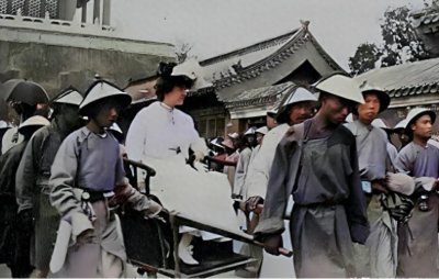 ​清朝罕见照片：和珅真容，“选秀女”真实场景，后宫佳丽美艳不凡