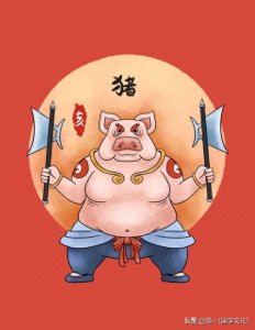 ​命理学——十二地支(亥猪1)