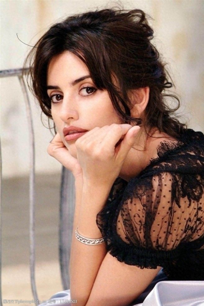 欧美十大美女之七，西班牙女星佩内洛普·克鲁兹