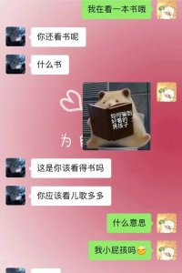 ​女追男日常聊天记录，主动的女孩更可爱