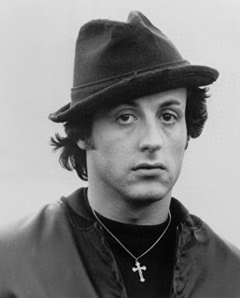 老照片：年轻时的荧幕硬汉史泰龙