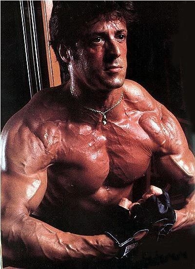 老照片：年轻时的荧幕硬汉史泰龙