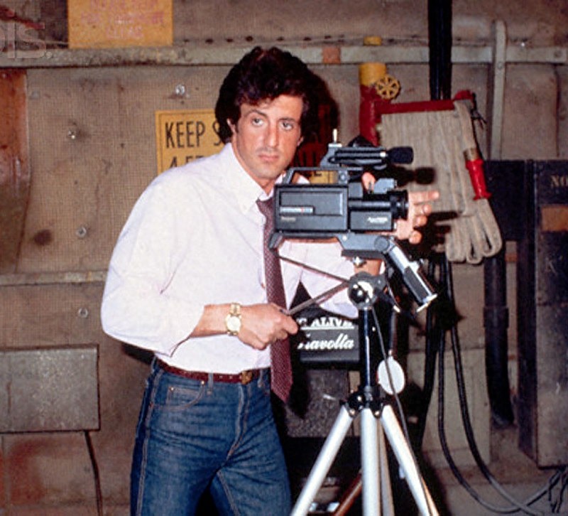 老照片：年轻时的荧幕硬汉史泰龙