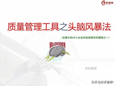 ​质量管理工具之头脑风暴法ppt30