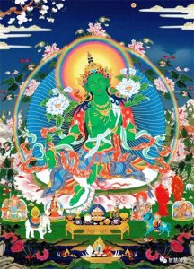 ​绿度母菩萨：慈悲与智慧的女神（高清大图集）