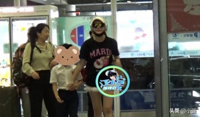 ​《惊！陈妍希机场现身，小星星“抢镜”成功！》