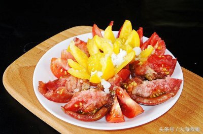 ​这菜简单，谁都会做，在东北还有个奇葩的名字，叫做火山飘雪