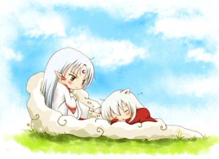 收藏的杀生丸美图,和大家分享一下