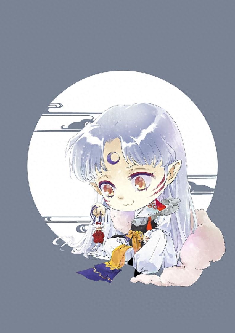 收藏的杀生丸美图,和大家分享一下