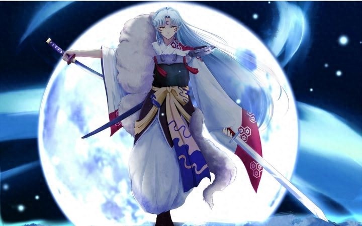 收藏的杀生丸美图,和大家分享一下