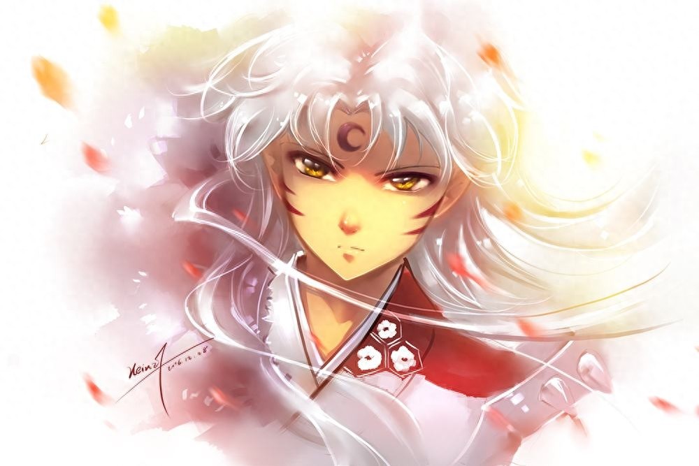 收藏的杀生丸美图,和大家分享一下