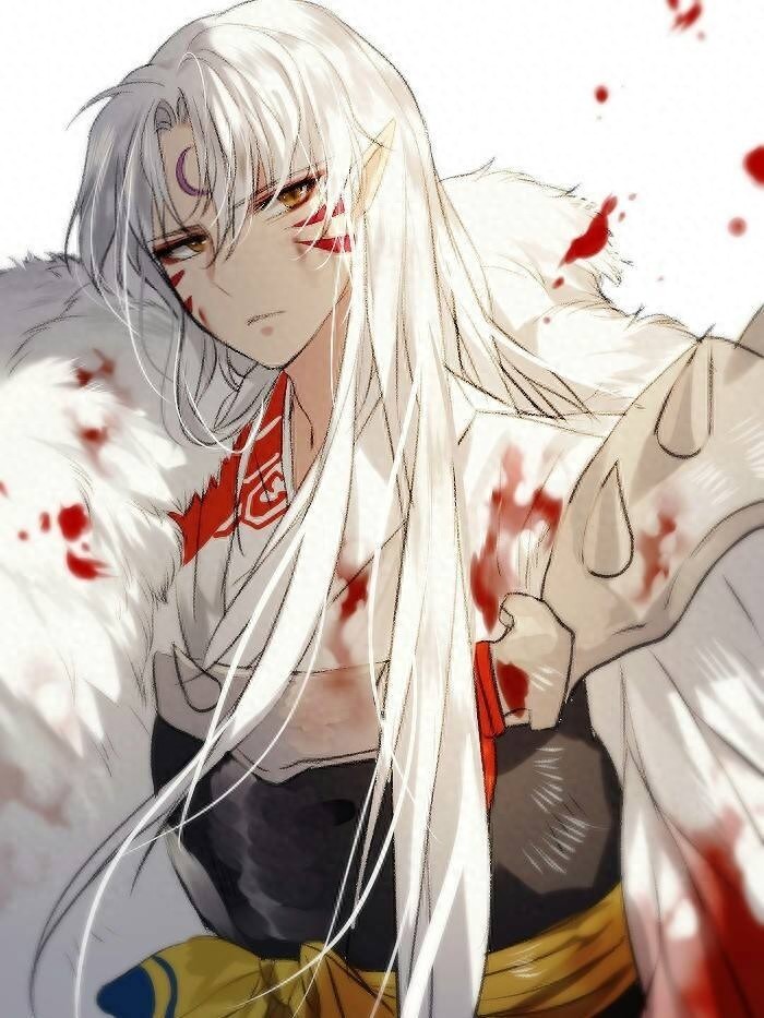 收藏的杀生丸美图,和大家分享一下