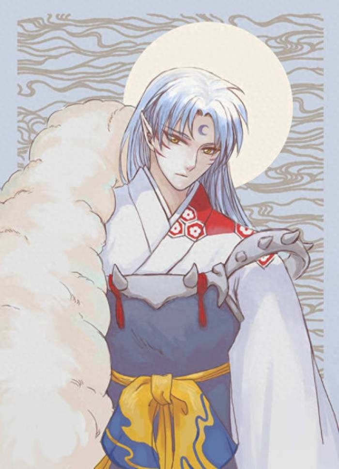 收藏的杀生丸美图,和大家分享一下